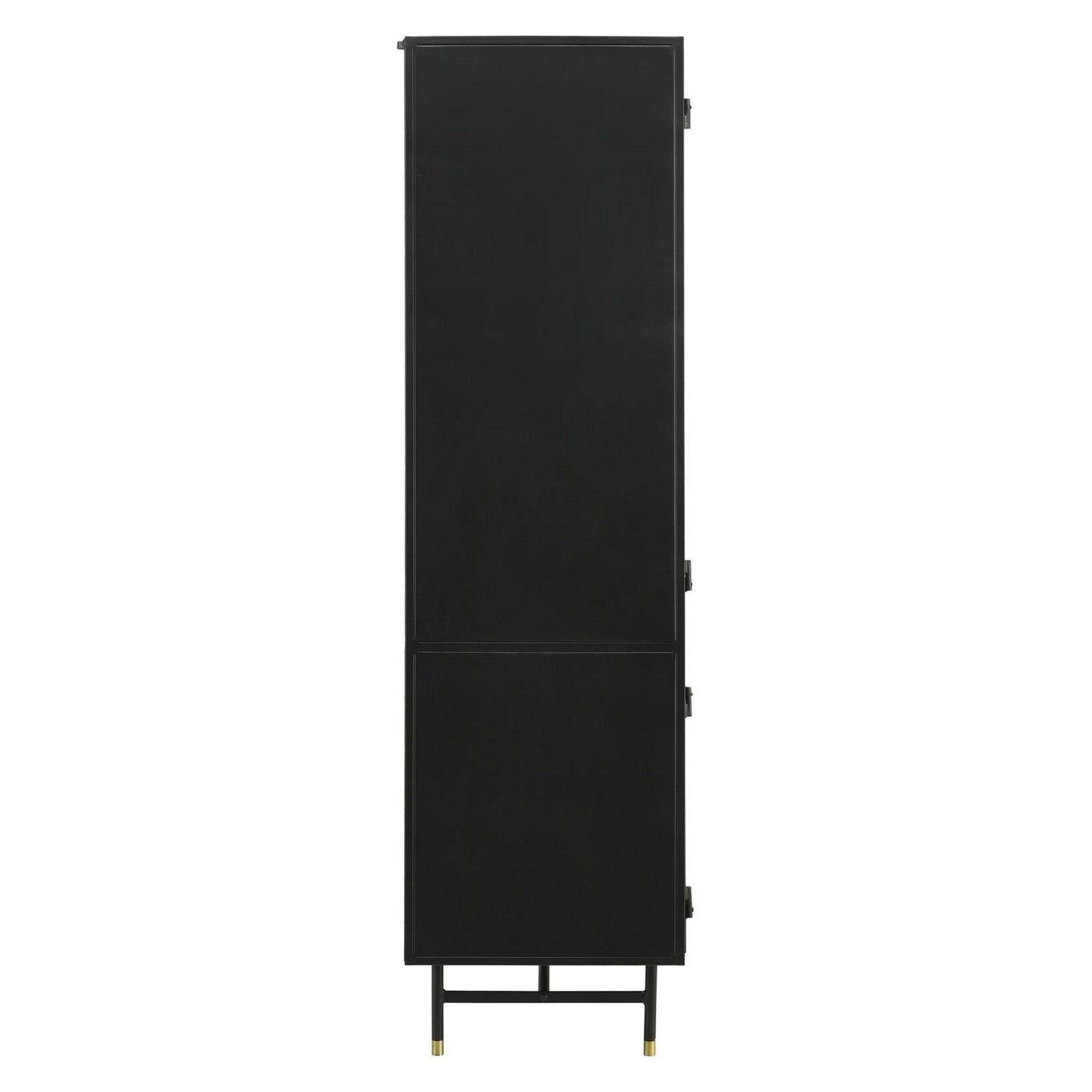 Santiago Rectangular 4-door Cabinet Matte Black 951134
