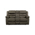 DOUBLE RECLINING LOVE SEAT WITH CONSOLE, BROWN 100% POLYESTER 9526BR-2