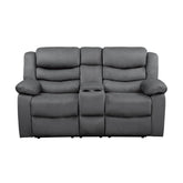 2PC SET: SOFA, LOVE 9526GY*2