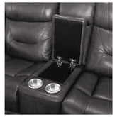 2PC SET: SOFA, LOVE 9528DGY*2PWH
