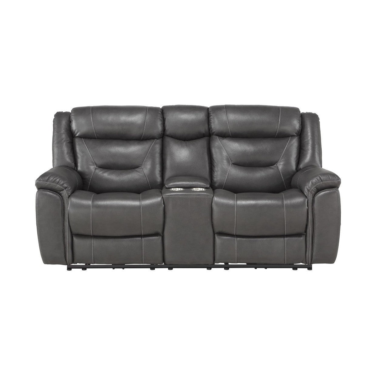 2PC SET: SOFA, LOVE 9528DGY*2PWH