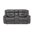 2PC SET: SOFA, LOVE 9528DGY*2PWH