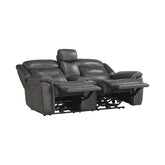 2PC SET: SOFA, LOVE 9528DGY*2PWH