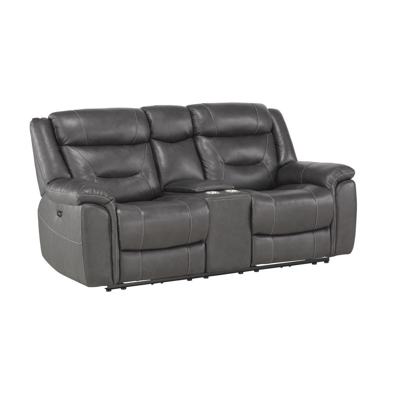 2PC SET: SOFA, LOVE 9528DGY*2PWH