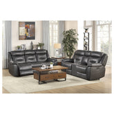 2PC SET: SOFA, LOVE 9528DGY*2PWH