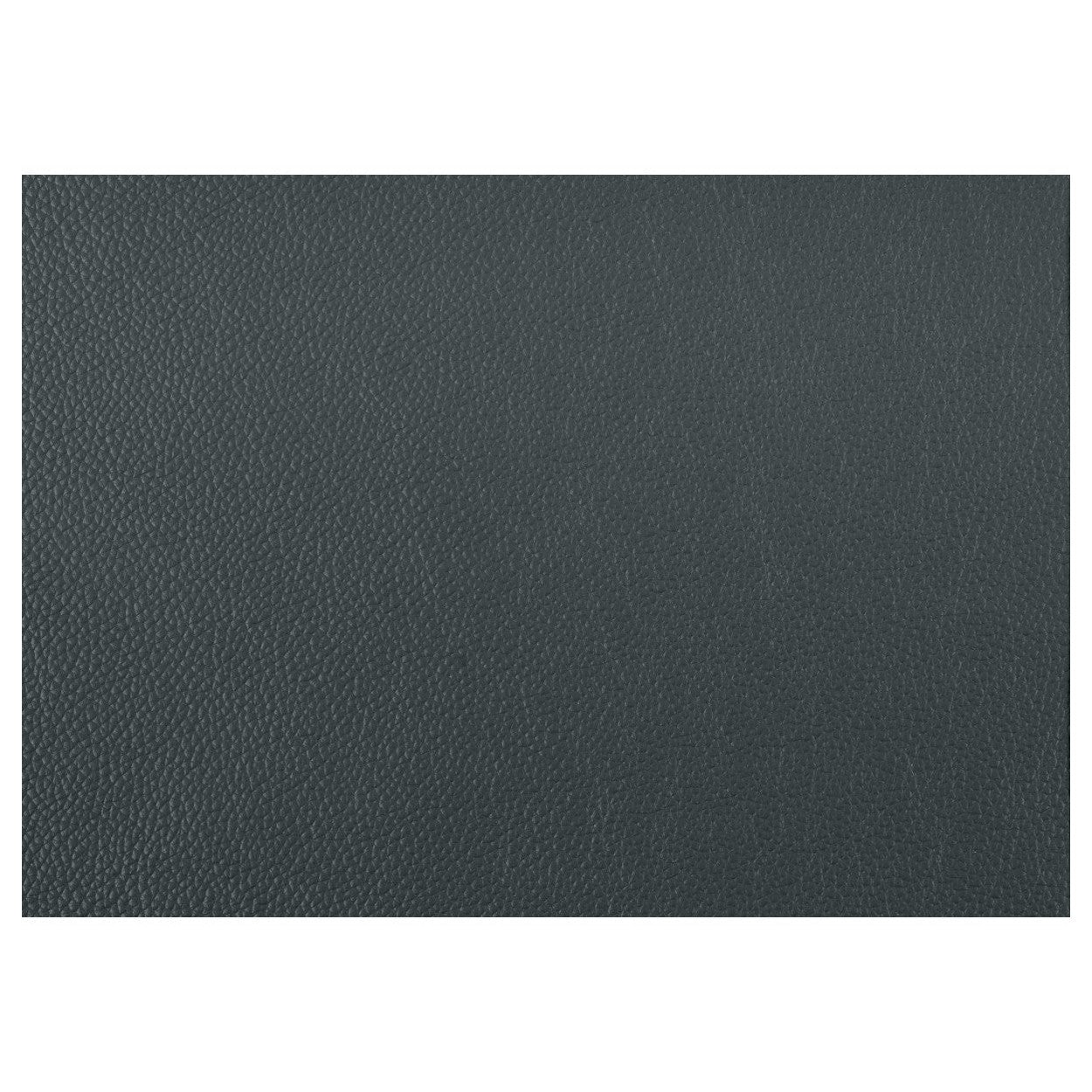 LOVE SEAT, DARK GRAY TOP GRAIN LEATHER MATCH PVC 9514DGY-2