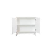 Gambon Rectangular 2-door Accent Cabinet White 953401