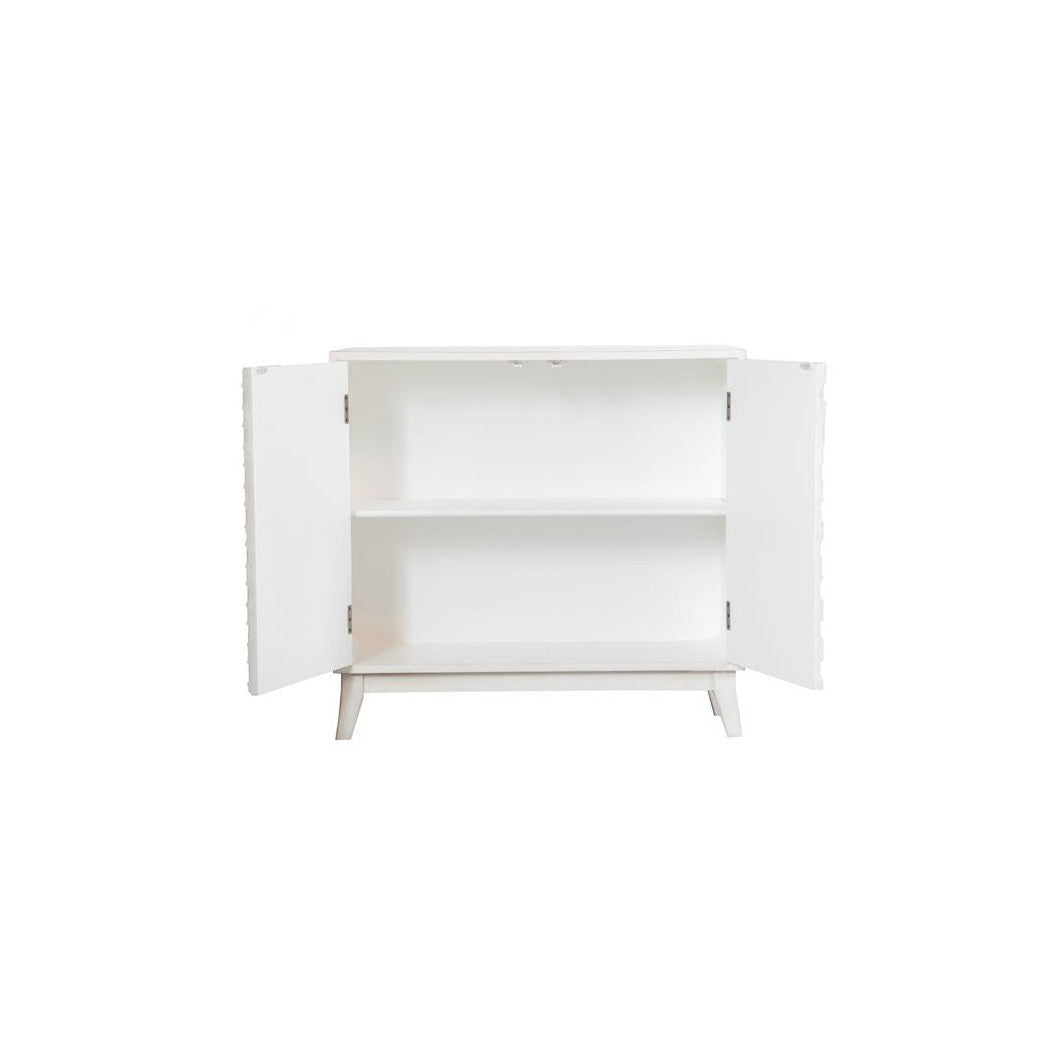 Gambon Rectangular 2-door Accent Cabinet White 953401