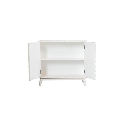 Gambon Rectangular 2-door Accent Cabinet White 953401