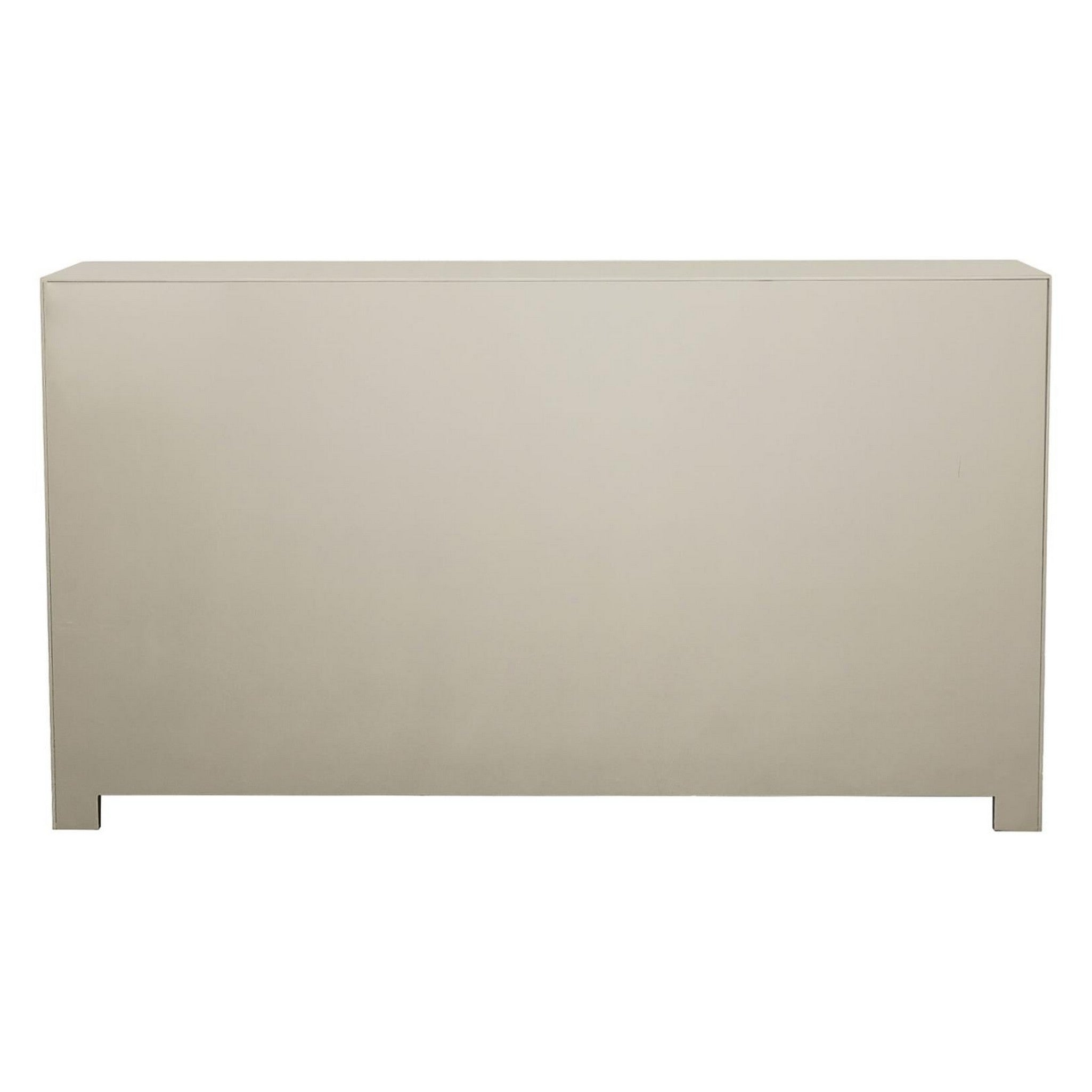 Toula 4-door Accent Cabinet Smoke and Champagne 953487