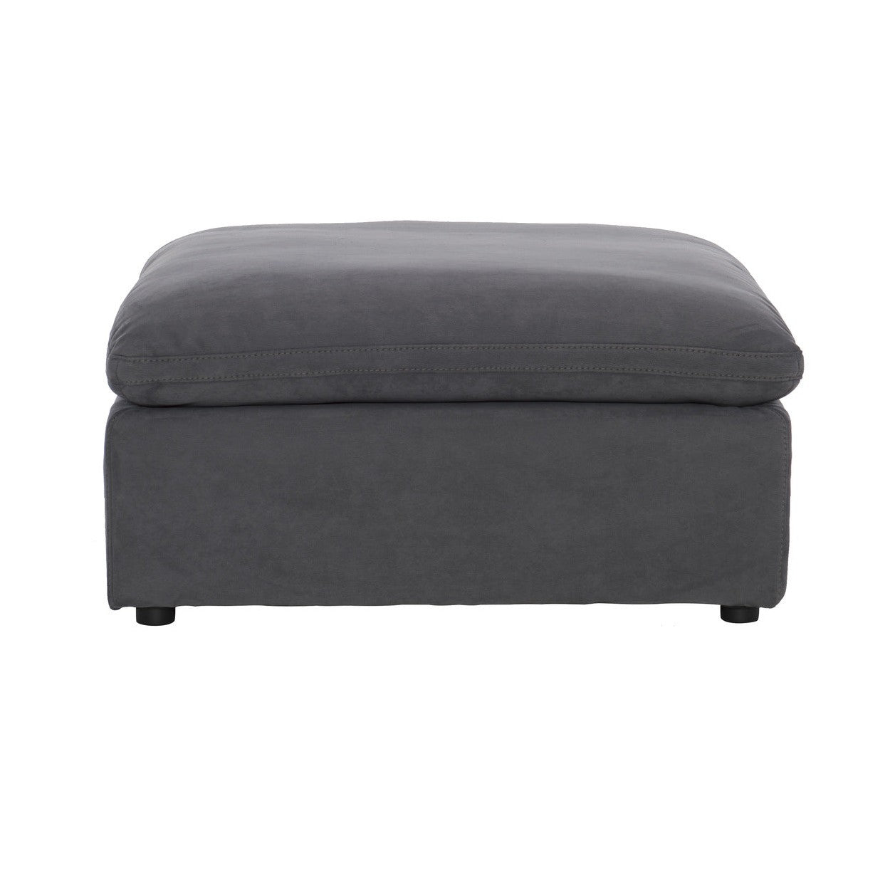 (4)4-Piece Modular Sectional wit Ottoman 9546GY*4OT