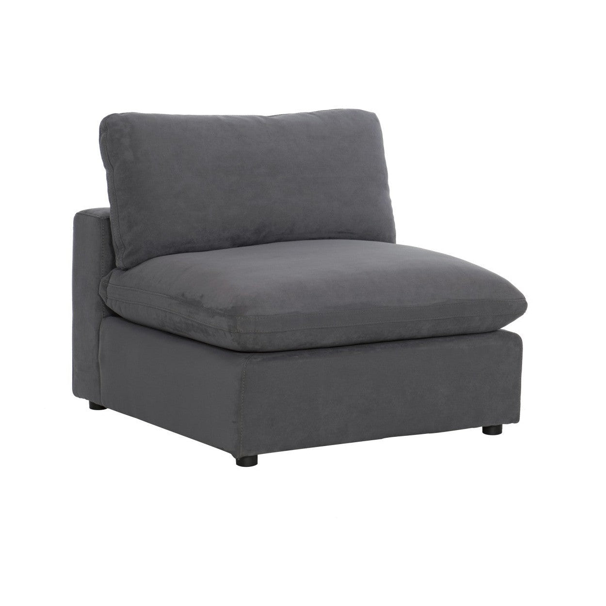 (5)5-Piece Modular Sectional with Ottoman 9546GY*5OT