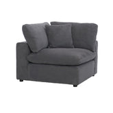 (5)5-Piece Modular Sectional 9546GY*5SC