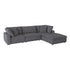 (4)4-Piece Modular Sectional wit Ottoman 9546GY*4OT
