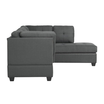 2PC SECTIONAL: L+R 9566DG*SC