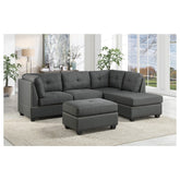 2PC SECTIONAL: L+R 9566DG*SC