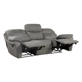 Double Reclining Sofa 9580GY-3