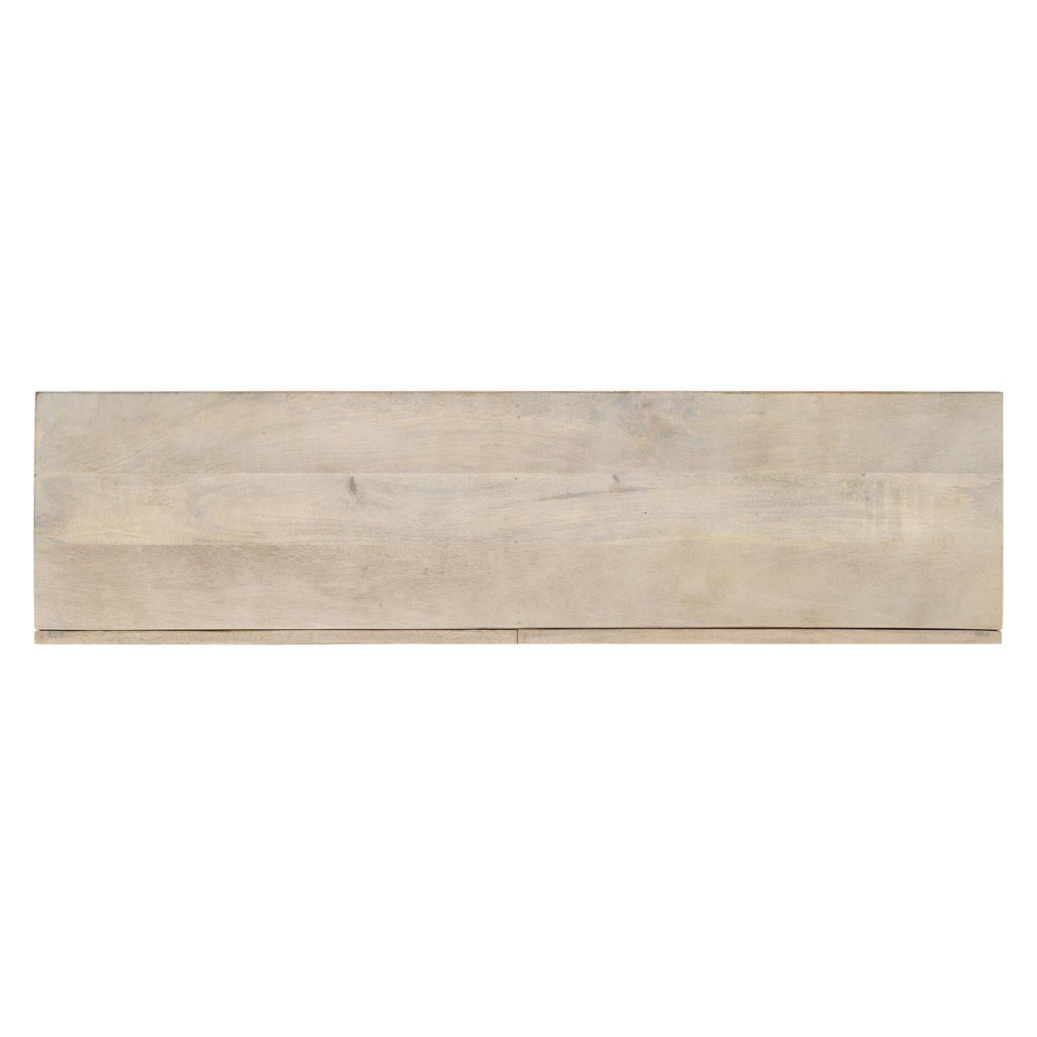 Rubeus 2-drawer Console Table with Open Shelf White Washed 959541