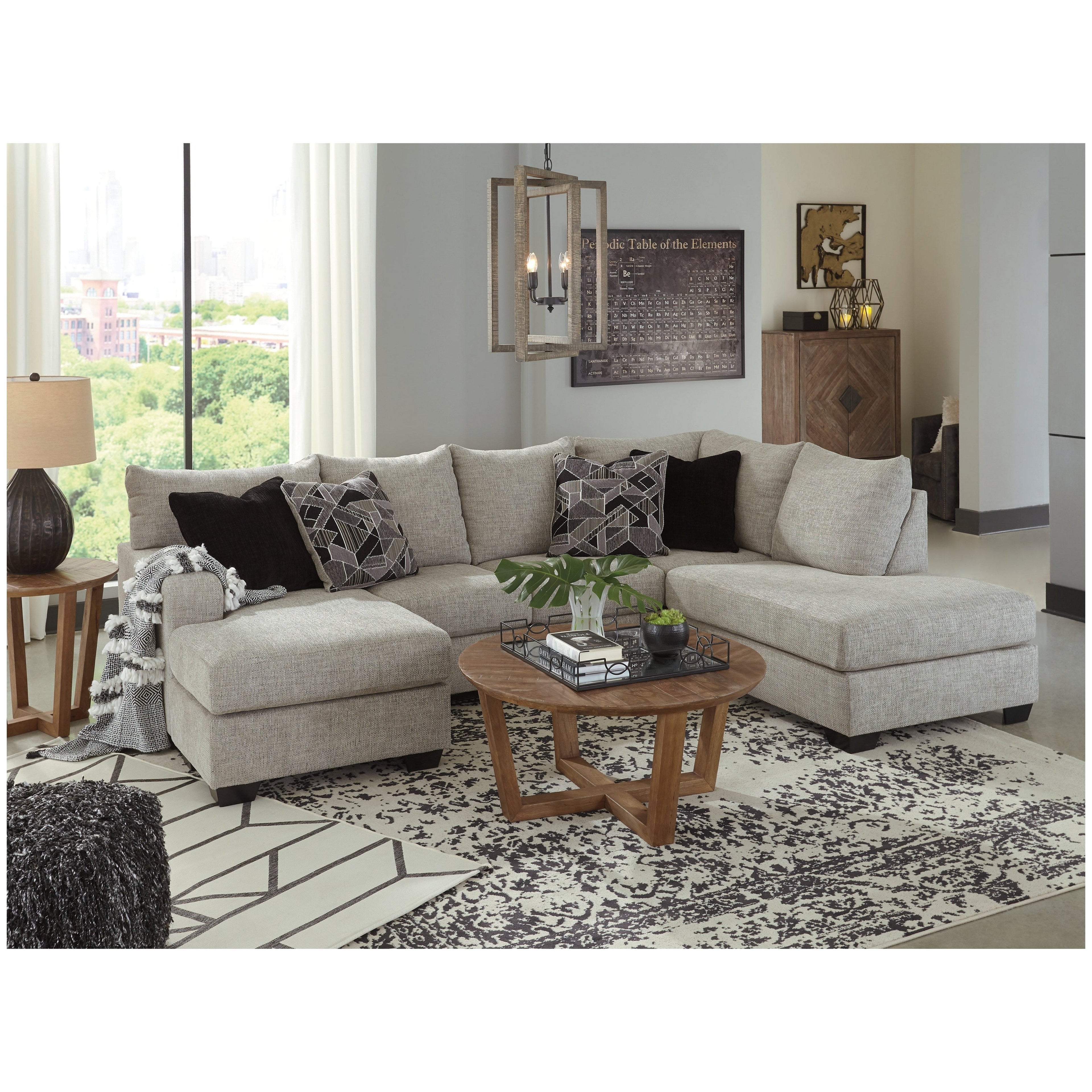 Megginson 2-Piece Sectional with Chaise Ash-96006S1