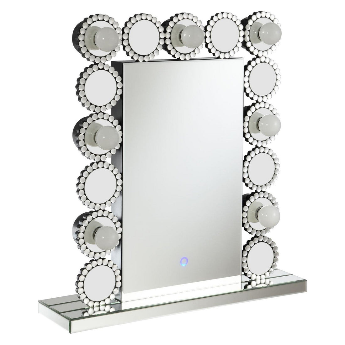 Aghes Rectangular Table Mirror with LED Lighting Mirror 961624