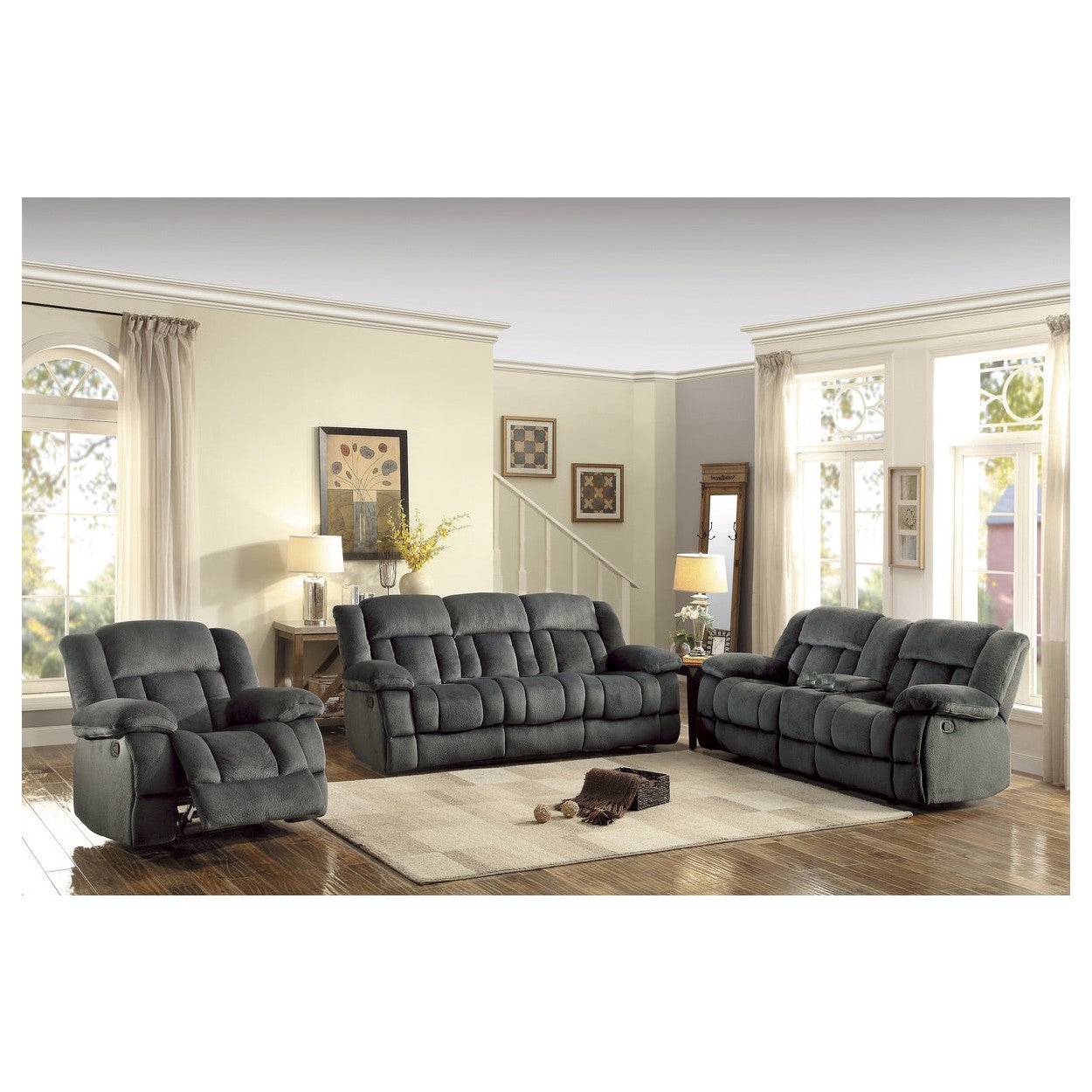 DOUBLE RECLINING SOFA 9636CC-3
