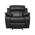 GLIDER RECLINING CHAIR 9724BLK-1