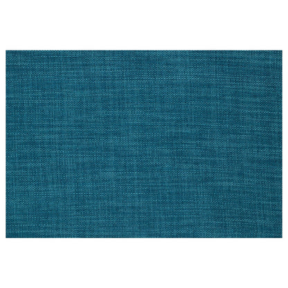 OTTOMAN, BLUE LINEN-LIKE FABRIC 9789BU-4