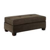 OTTOMAN, MICROFIBER 9789CF-4