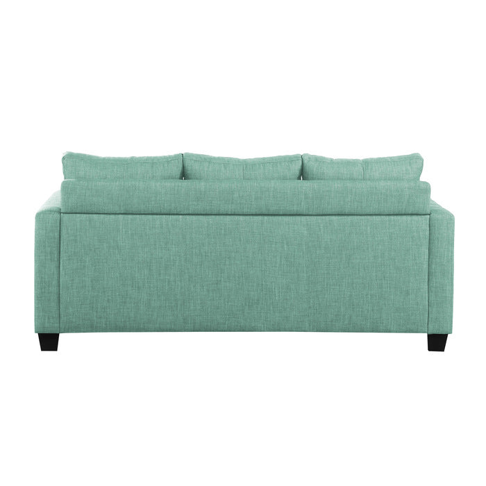 Homelegance 2-Piece Reversible Sofa Chaise With Ottoman