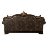 (2) SOFA, 2 PILLOWS, 1 KIDNEY PILLOW, BROWN CHENILLE & P/U 9815-3*
