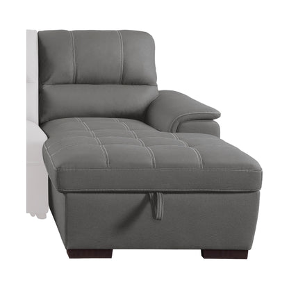 Homelegance (2/2)Right Side Chaise with Hidden Storage