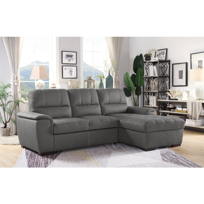 Homelegance Right Side Chaise With Hidden Storage