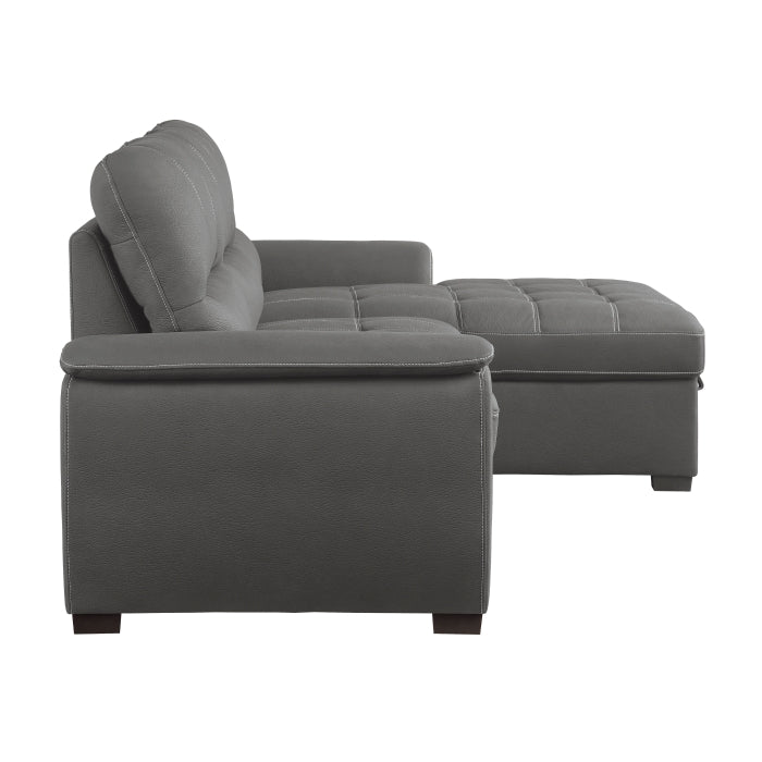 Homelegance (2/2)Right Side Chaise with Hidden Storage