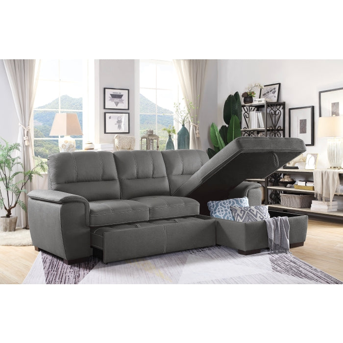 Homelegance (2/2)Right Side Chaise with Hidden Storage