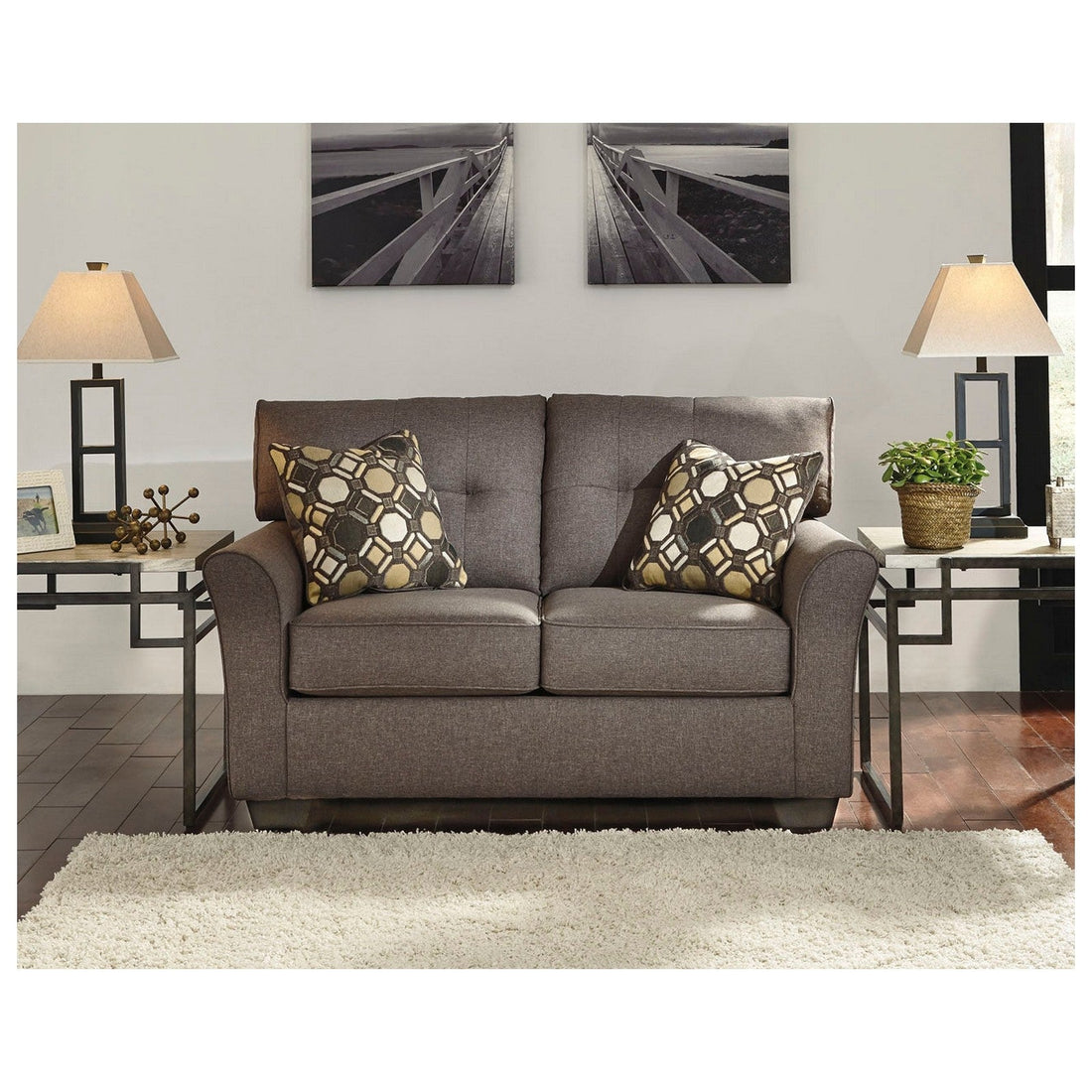 Tibbee Loveseat Ash-9910135