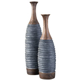 BLAYZE Vase (Set of 2) Ash-A2000388