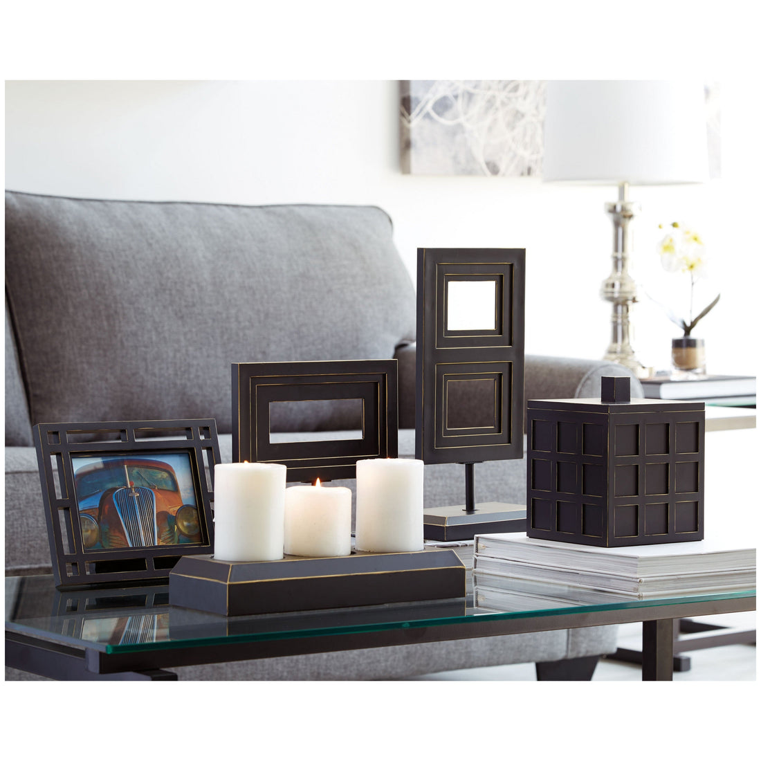 Deidra Accessory Set (Set of 5) Ash-A2C00029