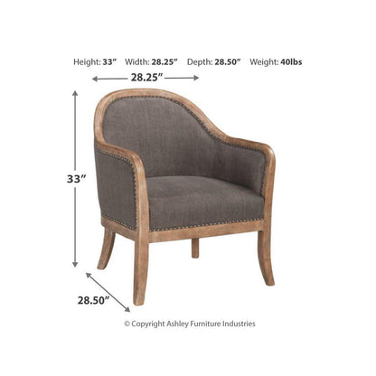 Engineer Accent Chair Ash-A3000030