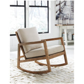 Novelda Rocker Accent Chair Ash-A3000081