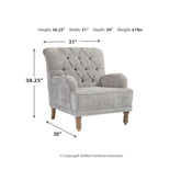 Dinara Accent Chair Ash-A3000200
