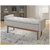 Briarson Storage Bench Ash-A3000247