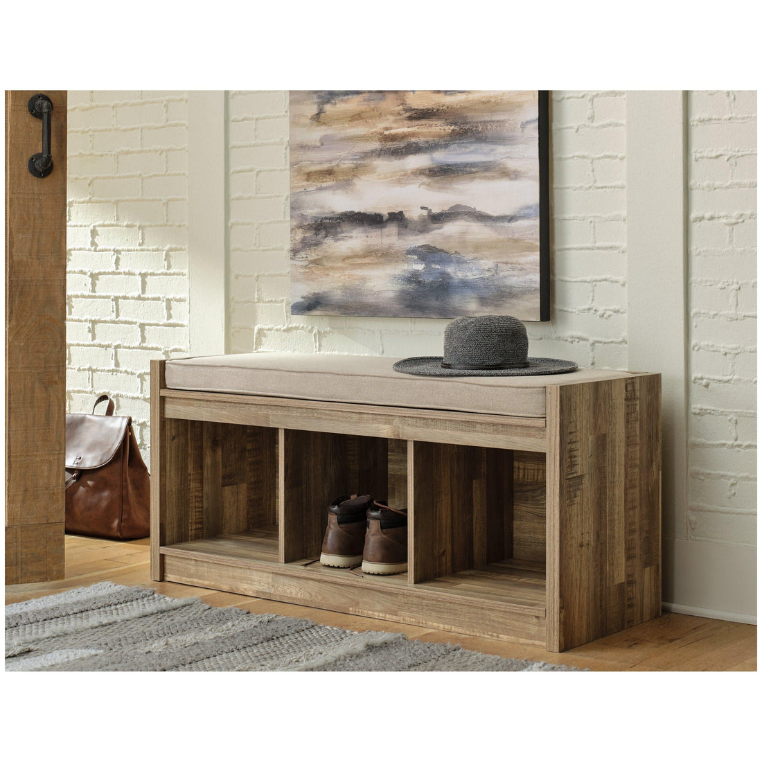 Gerdanet Storage Bench Ash-A3000317