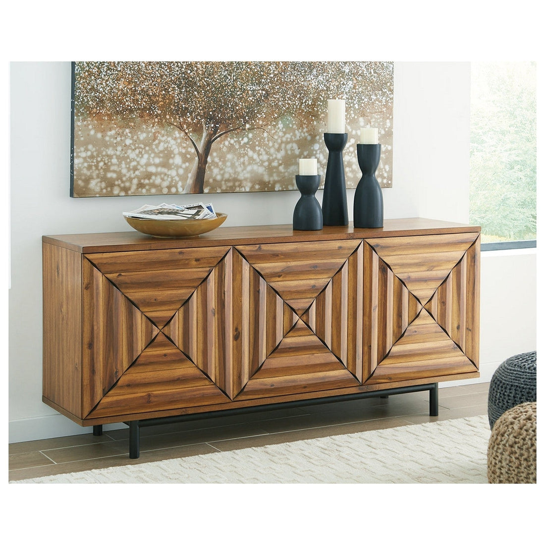 Fair Ridge Accent Cabinet Ash-A4000032