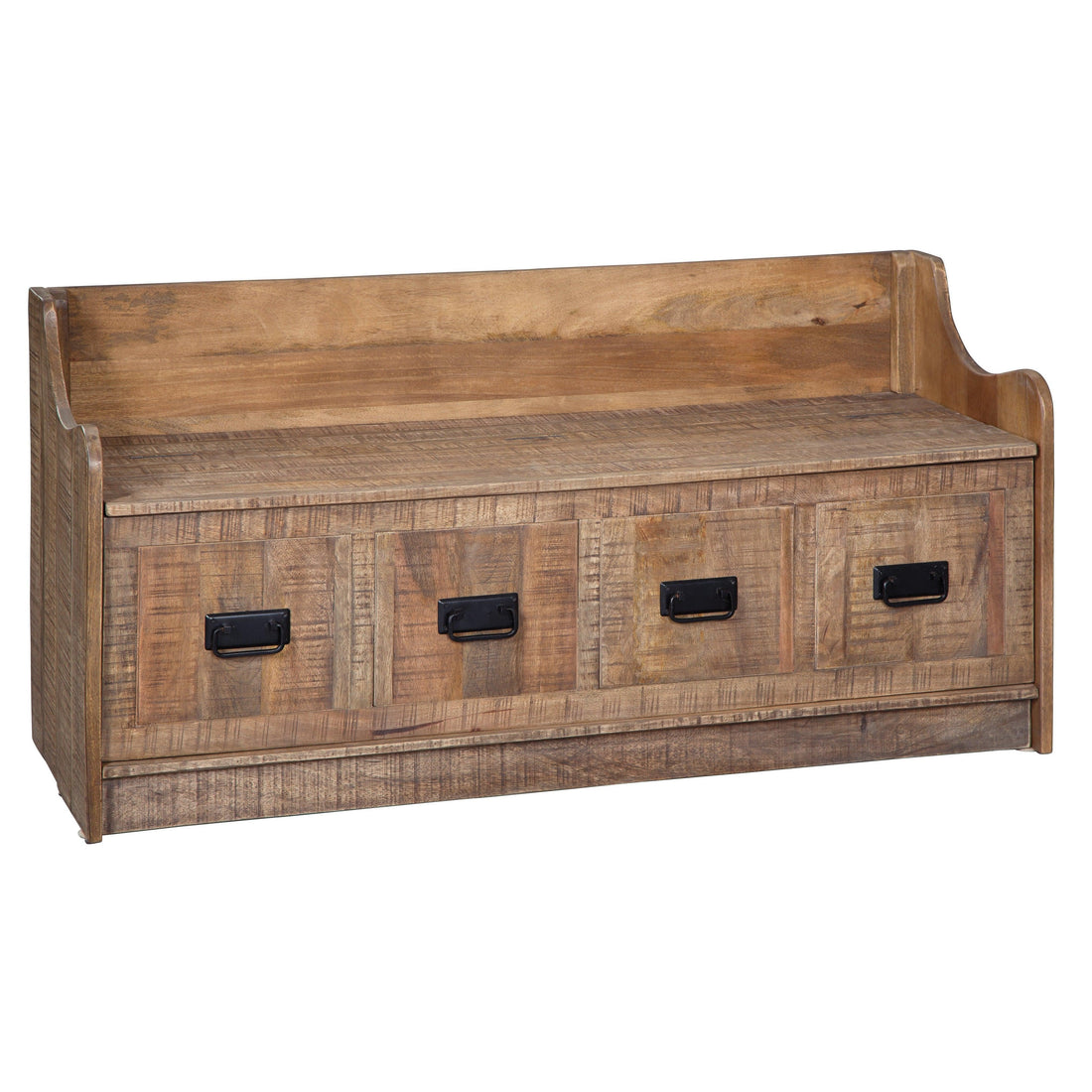 Garrettville Storage Bench Ash-A4000093