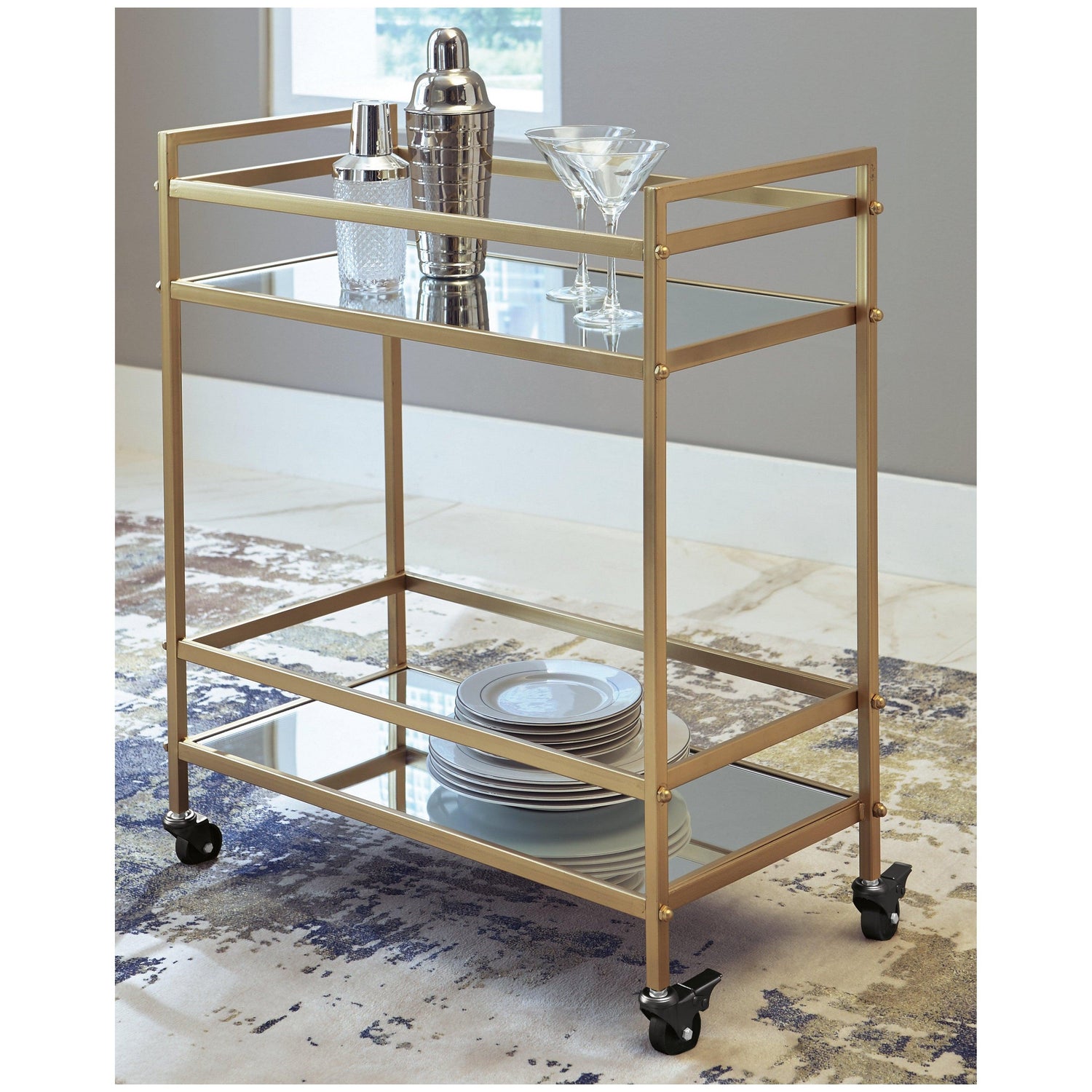 Kailman Bar Cart Ash-A4000095