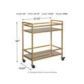 Kailman Bar Cart Ash-A4000095