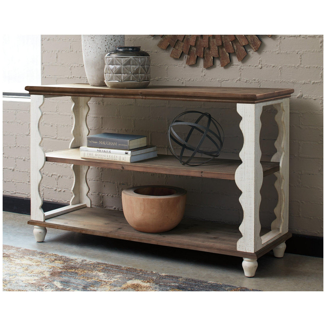 Alwyndale Sofa/Console Table Ash-A4000107