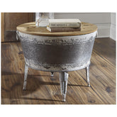 Shellmond Coffee Table With Storage Ash-A4000209