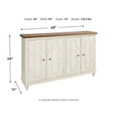 Roranville Accent Cabinet Ash-A4000268