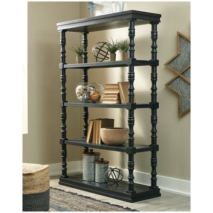 Dannerville 74&quot; Bookcase Ash-A4000281